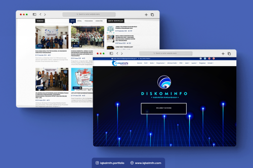 Website Diskominfo Kab. Pangandaran